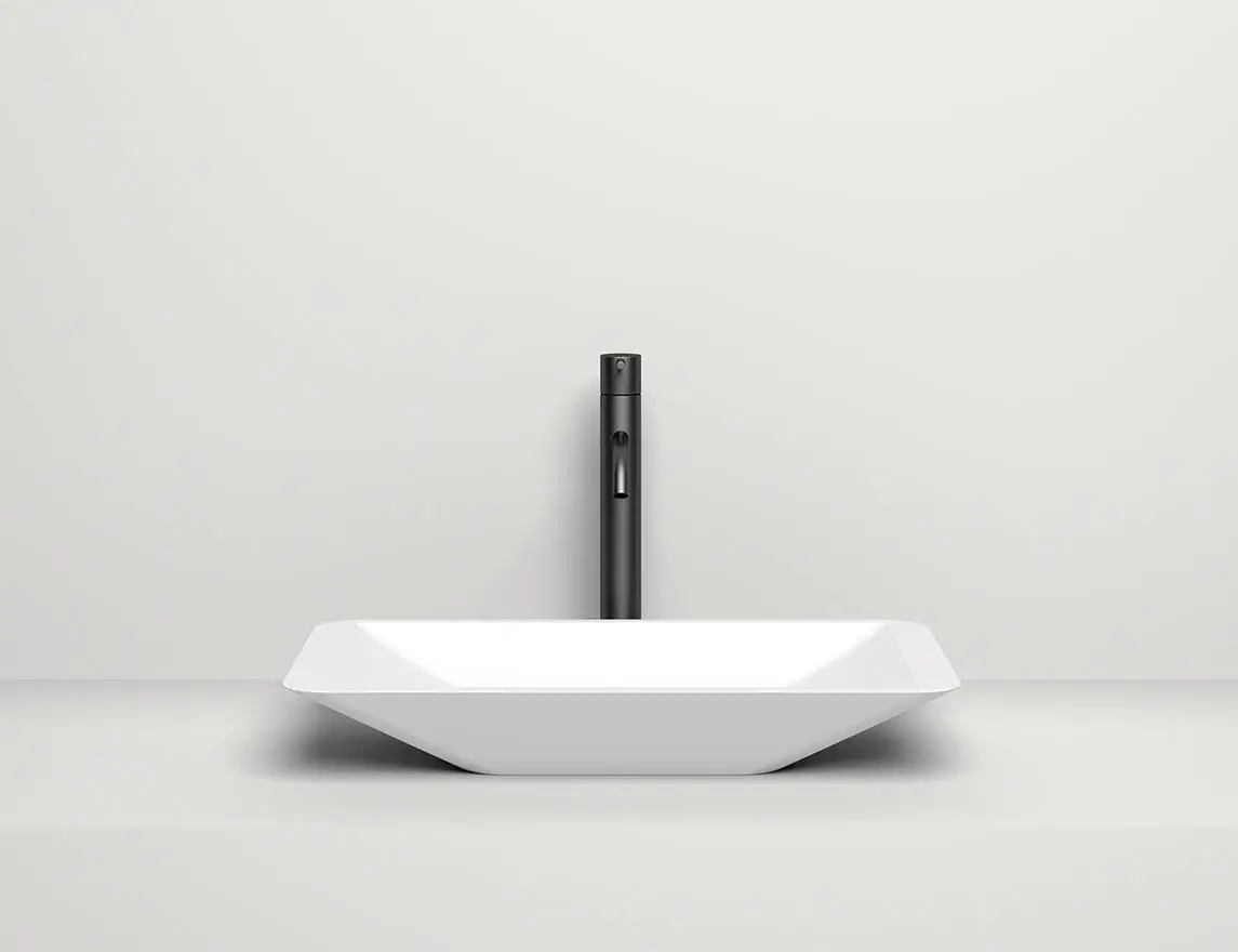 Раковина накладная Salini Callista 03 S-Stone 57 см 1101207SM из искусственного камня, матовая белая