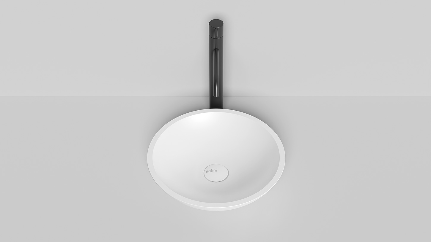 Накладная раковина S-Sense CALLISTA 05 Глянцевая 1101105G