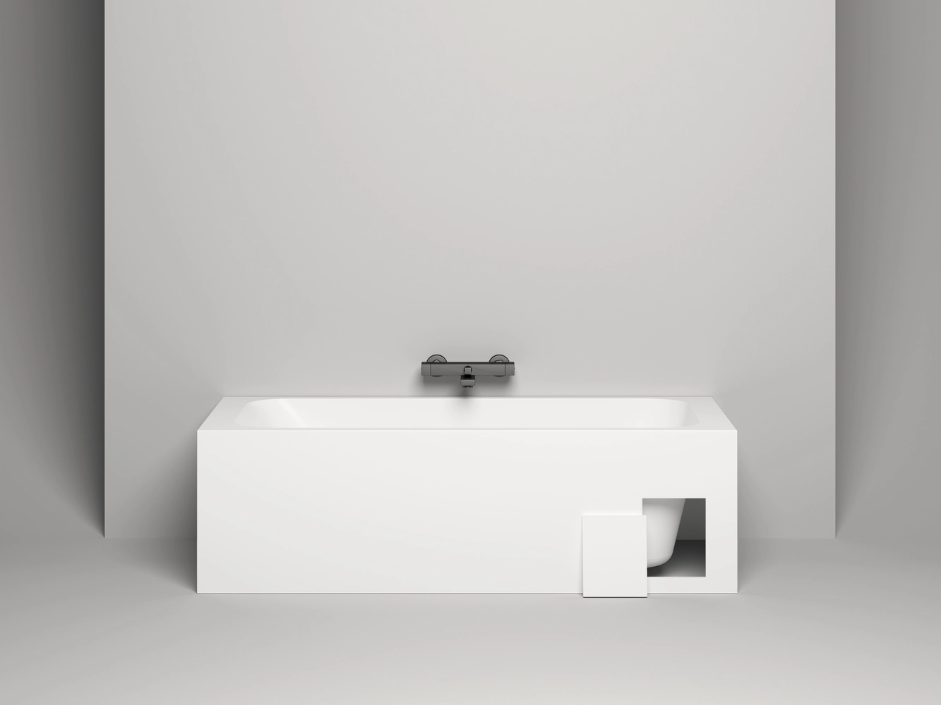 Ванна из литьевого мрамора Salini Orlanda S-sense 170х80 102016G белая глянцевая, встраиваемая