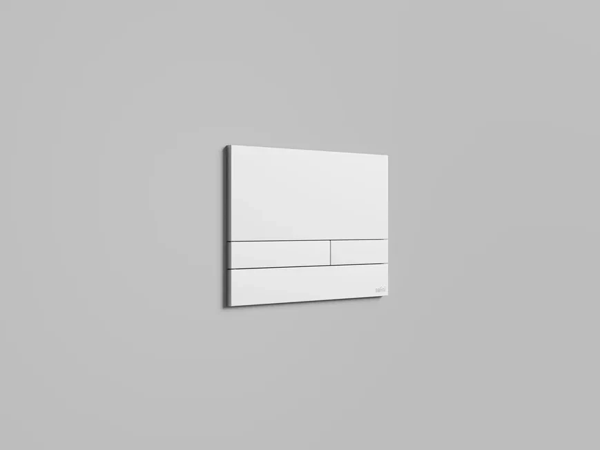 Кнопка для инсталляции Salini Puro S-Stone 30P2MST2S2M0000 белая матовая