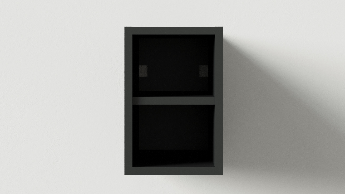 Модуль открытый подвесной TOUCH 20Х50Х32 матовая эмаль Anthracite T200O1A