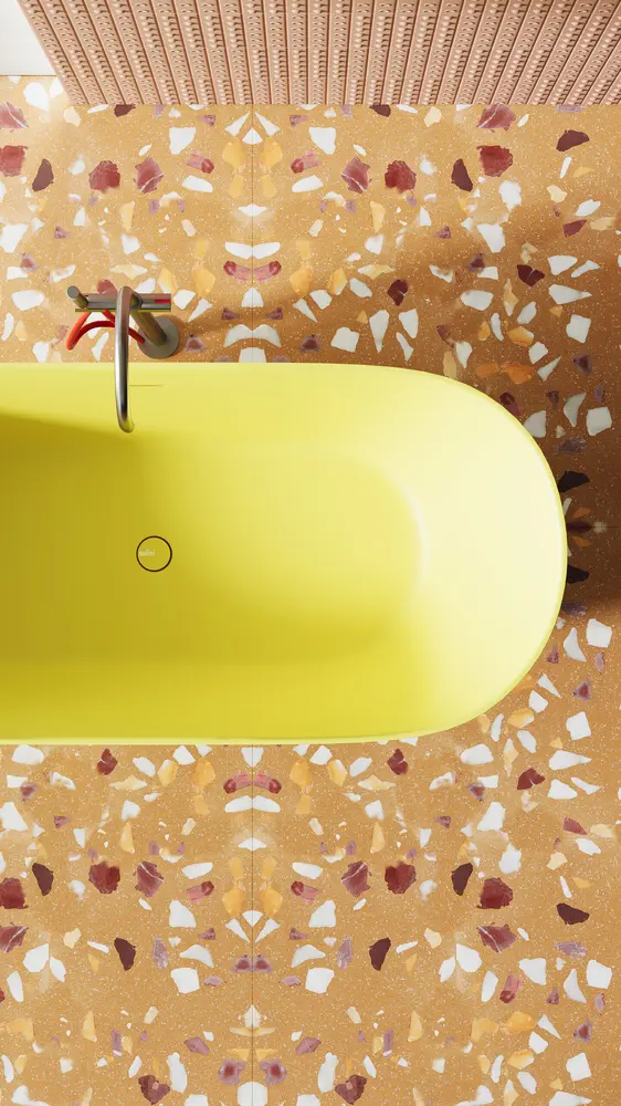 Ванна из литьевого мрамора Salini Mona S-Sense 170x72 102912G белая глянцевая, отдельностоящая