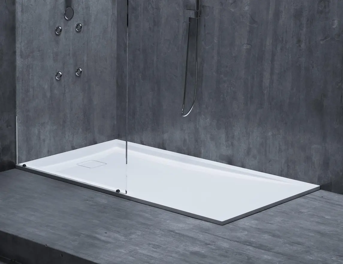 Душевой поддон Salini Capri S-Stone 150х80 120221M из искусственного камня, белый матовый