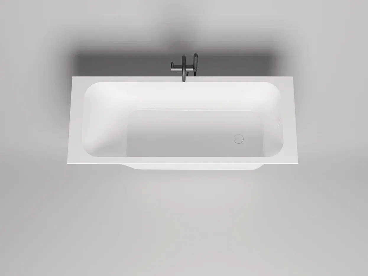 Ванна из искусственного камня Salini Orlanda S-Stone 170x70 102021M белая матовая, встраиваемая