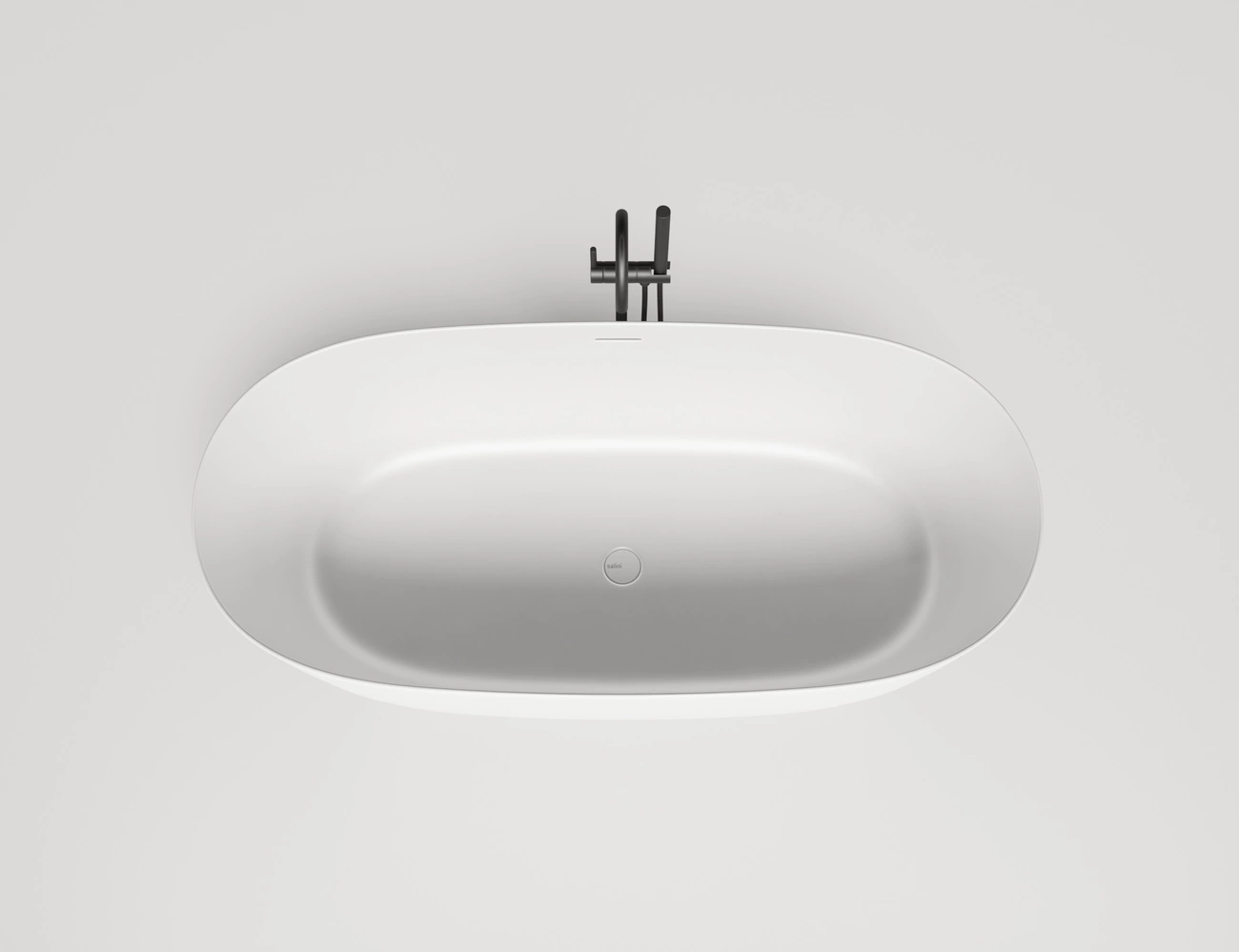 Ванна из искусственного камня Salini Sofia 170х80 102526M S-Stone белая матовая