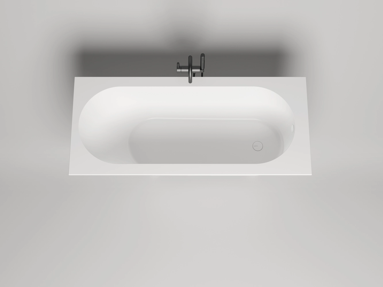 Ванна из искусственного камня Salini Ornella S-Stone 170х70 102323M белая матовая, встраиваемая