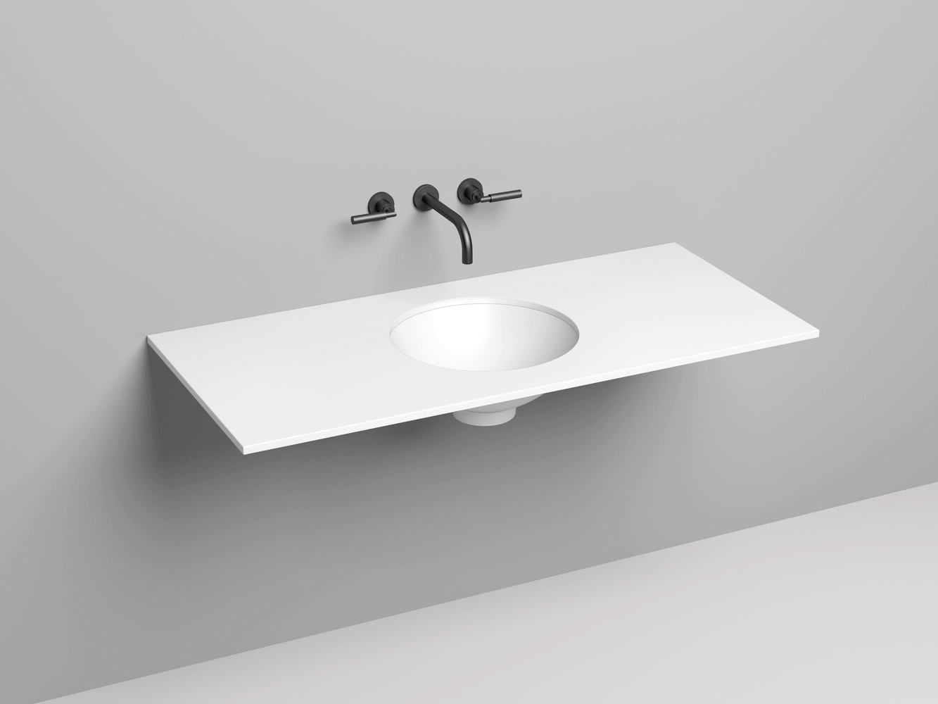 Столешница Salini Costa 120 см 200123M белая