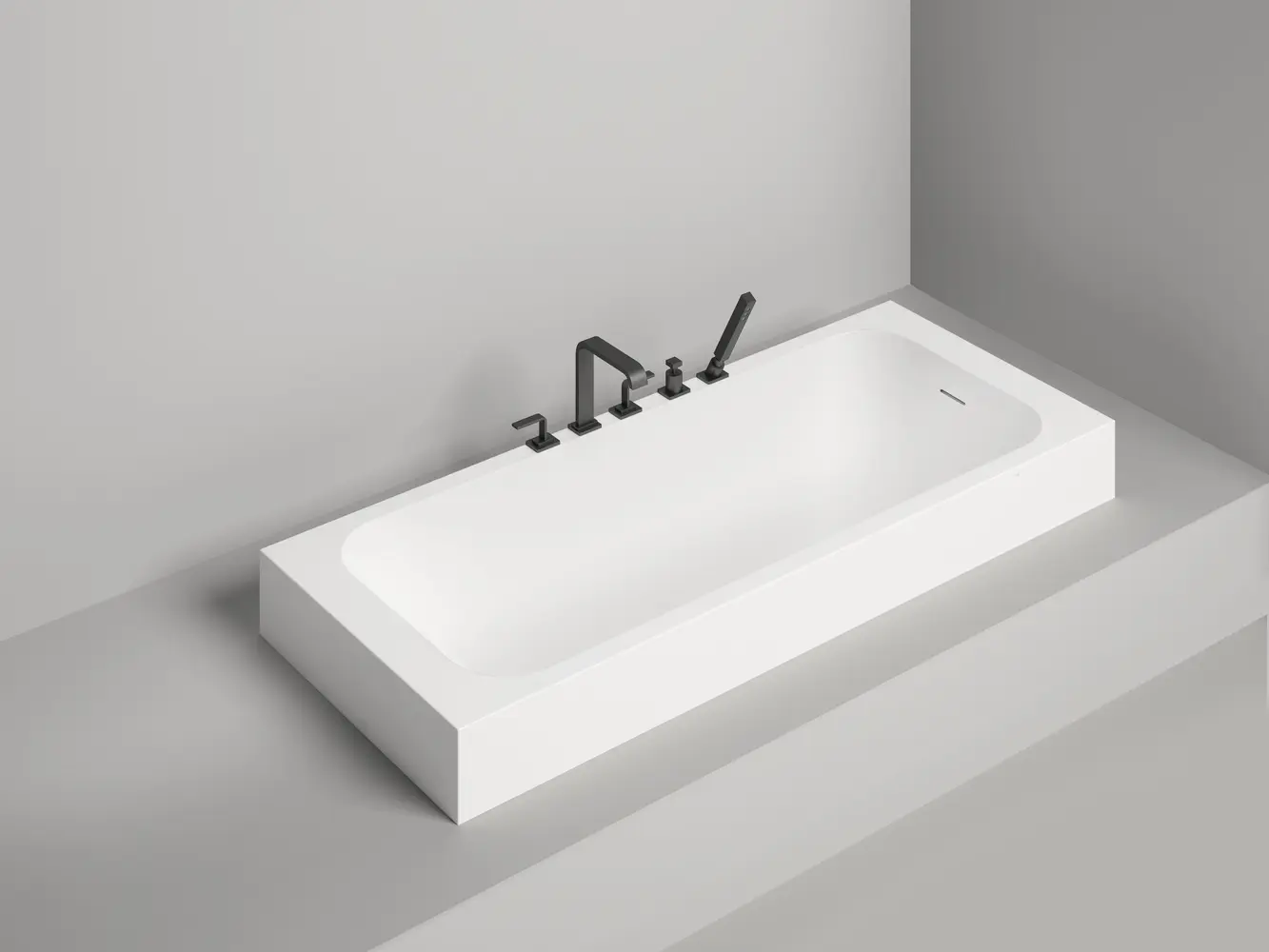 Ванна из искусственного камня Salini Orlanda Kit S-stone 170х80 102126M белая матовая, встраиваемая