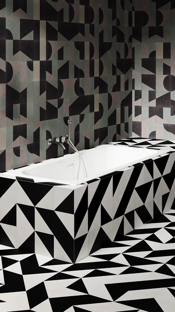 Ванна из литьевого мрамора Salini Orlanda Axis Kit 170x75 103313G S-Sense белая глянцевая