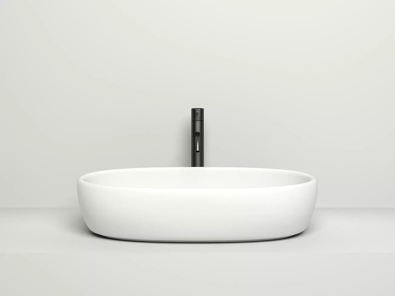 Раковина накладная Salini Luce S-Stone 70 см 110721M из искусственного камня, белая матовая