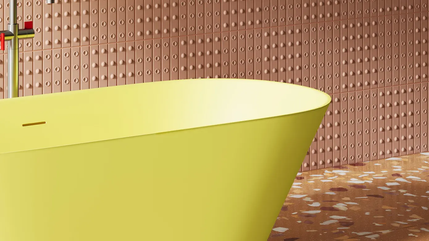 Ванна из искусственного камня Salini Mona S-stone 180x80 102921M белая матовая, отдельностоящая