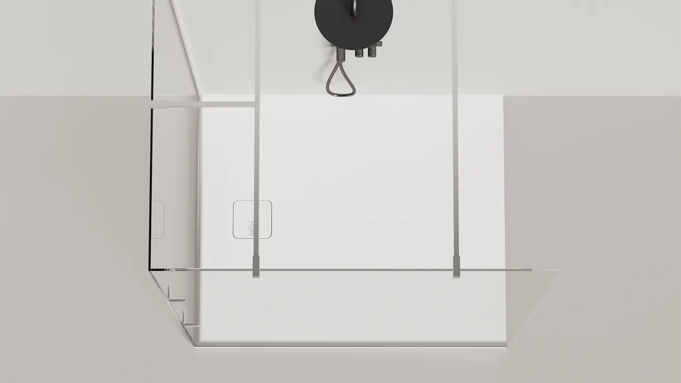 Душевой поддон Salini Oasi S-Stone 120х100 120325M белый матовый