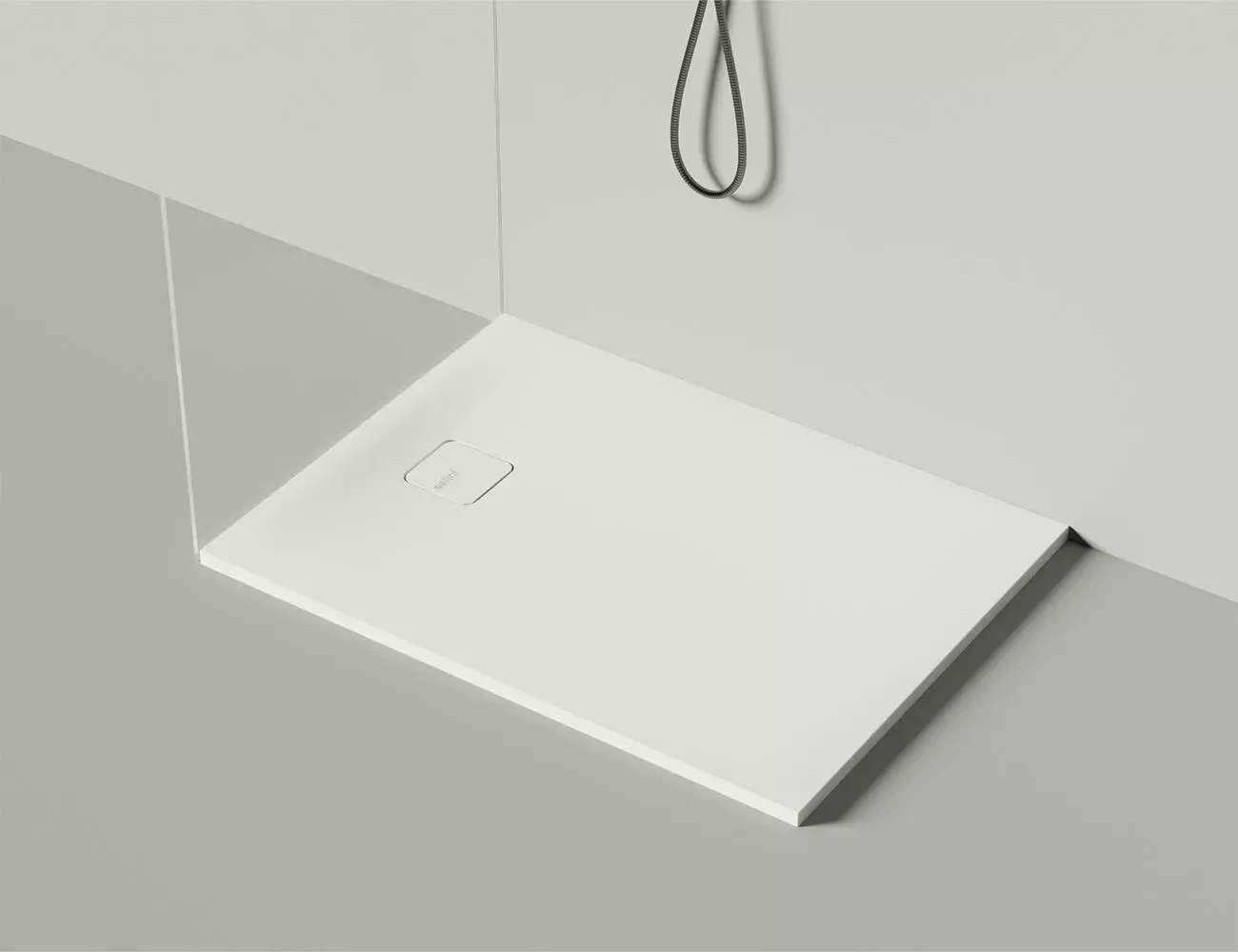 Душевой поддон Salini Oasi S-Stone 120x90 120322M из искусственного камня, белый матовый