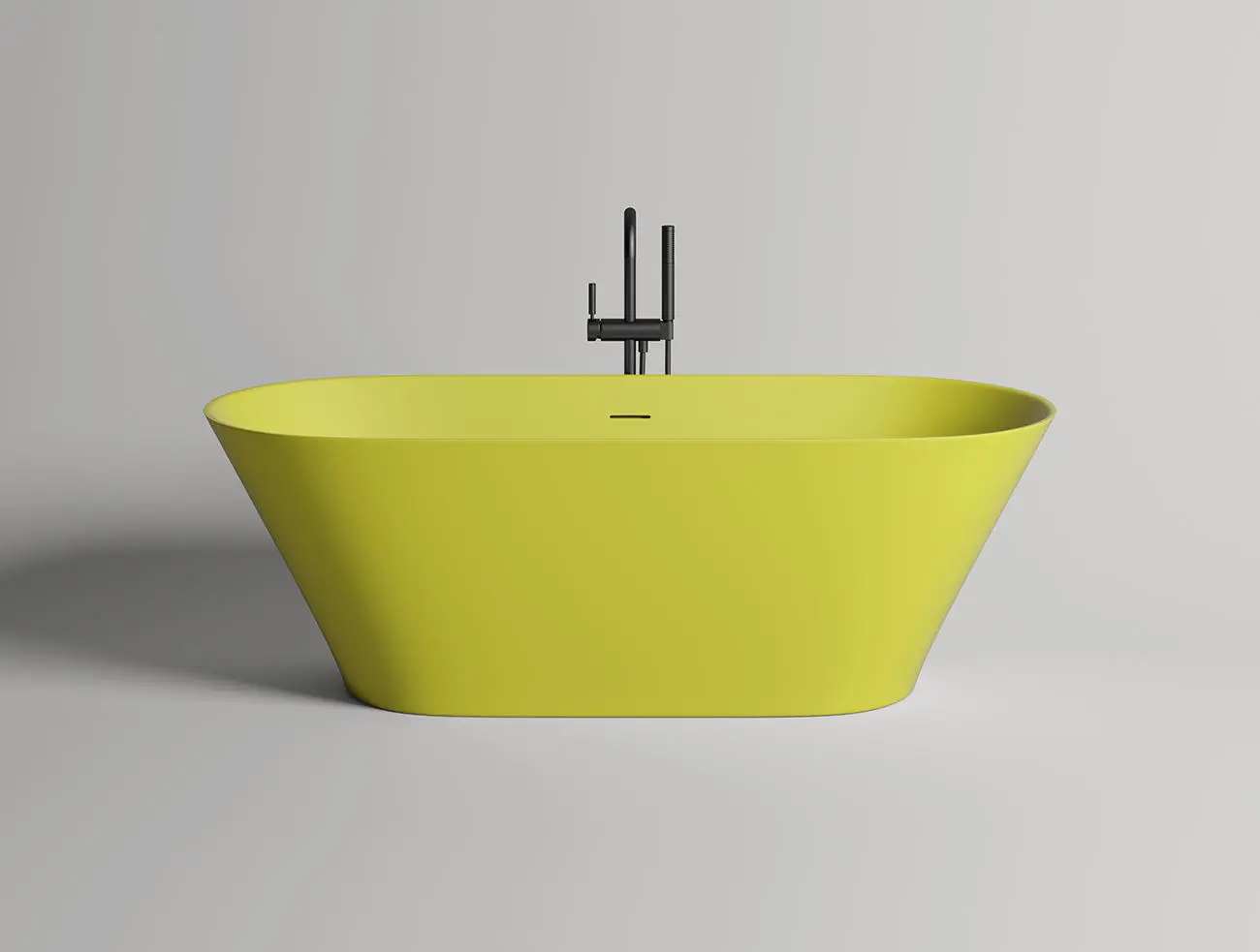 Ванна из искусственного камня Salini Mona S-stone 180x80 102921M белая матовая, отдельностоящая