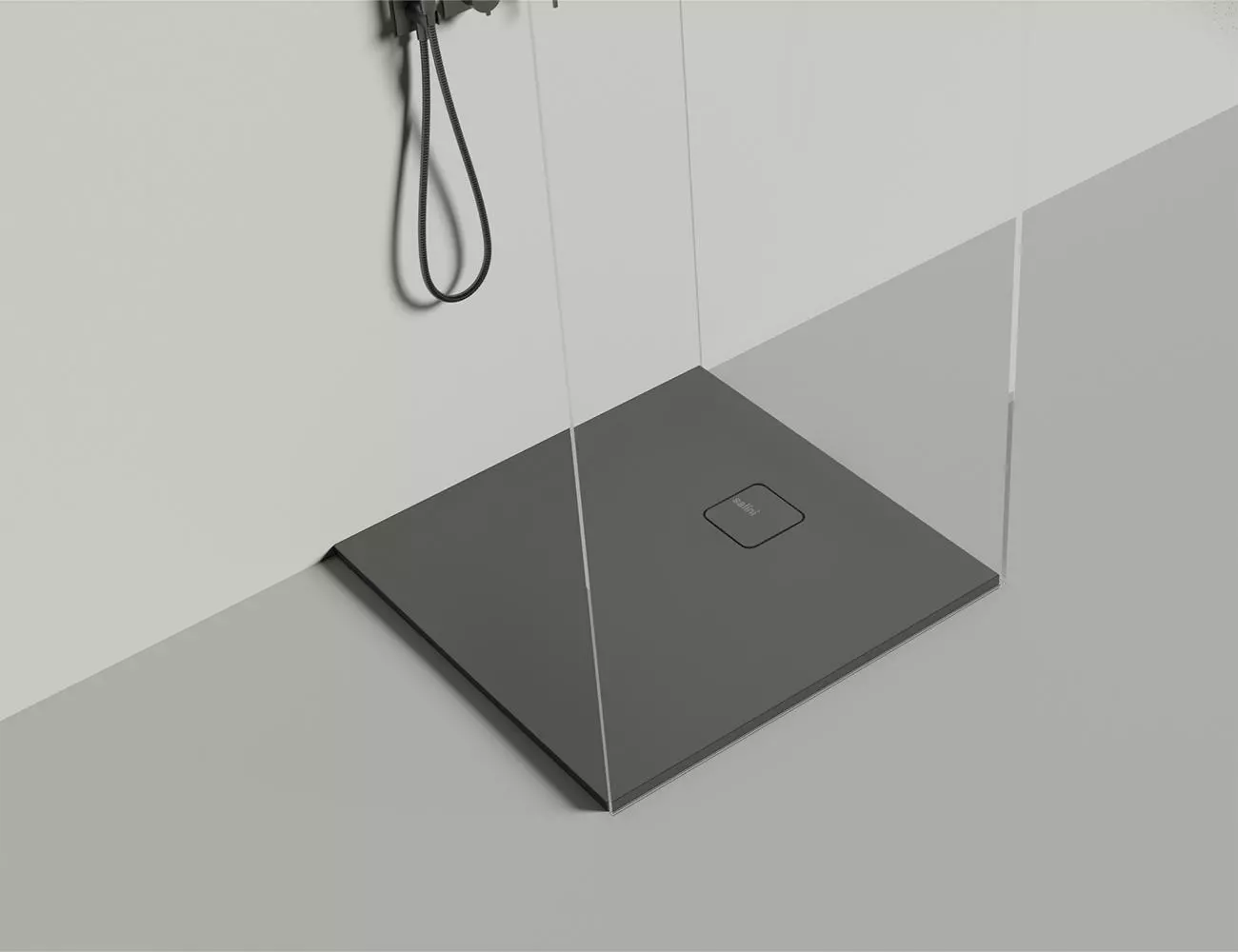 Душевой поддон Salini Oasi S-Stone 90x90 120321M из искусственного камня, белый матовый