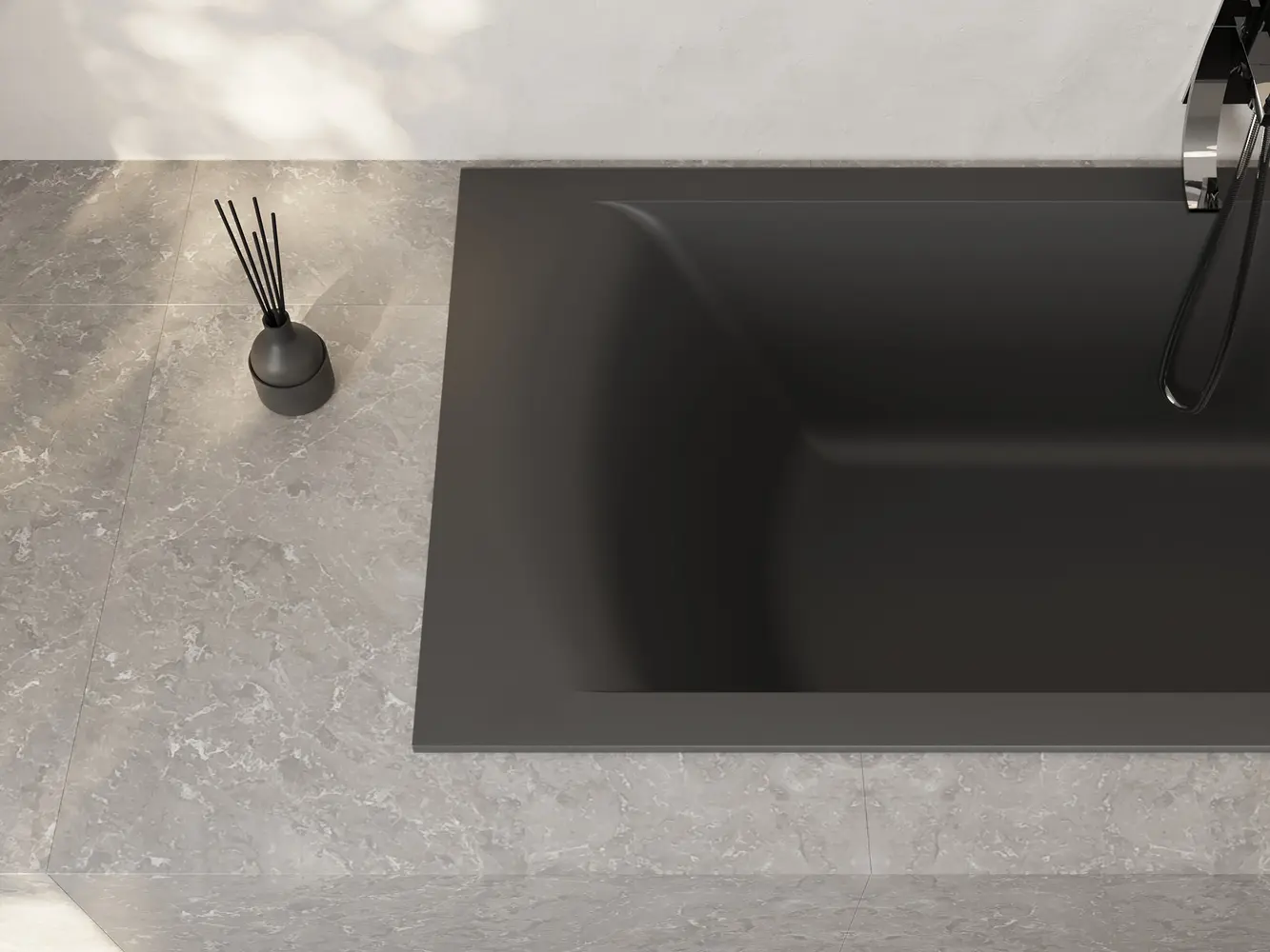 Ванна из искусственного камня Salini Cascata 104113M 170x75 S-Sense белая