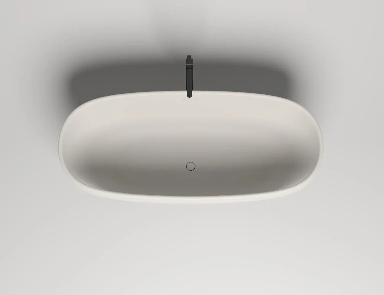 Ванна из искусственного камня Salini Greca S-stone 180х80 103121M белая матовая, отдельностоящая