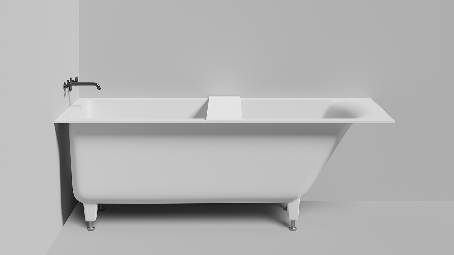 Полка для ванны S-Stone GABBIANO IN Матовая 1906203M