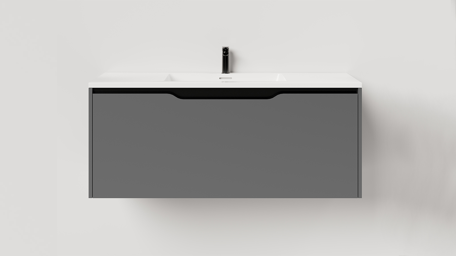 Тумба SMILE 100 Anthracite S1000A