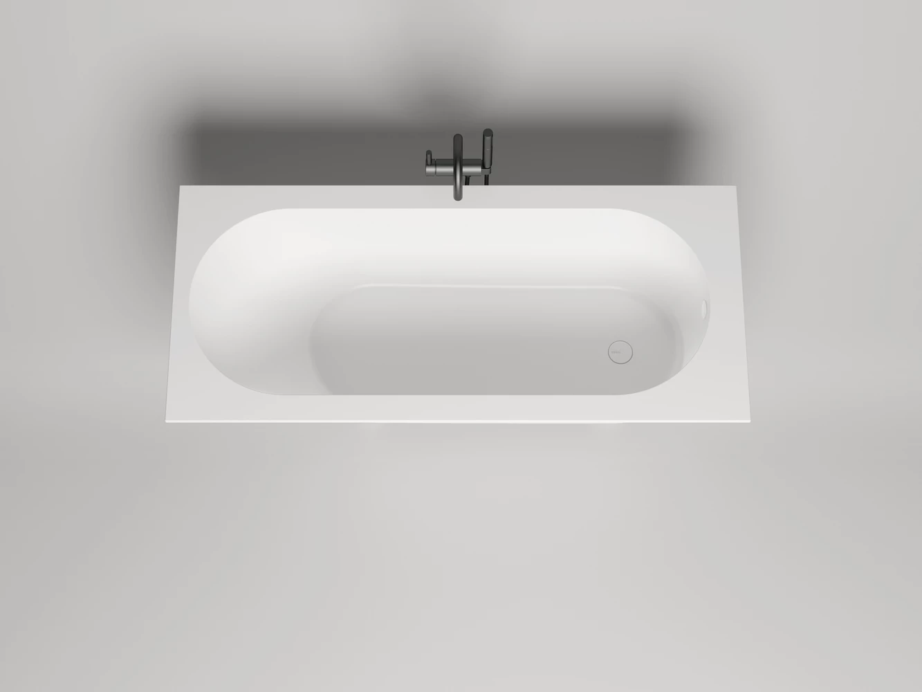 Ванна из литьевого мрамора Salini Ornella S-sense 170х70 102313G белая глянцевая, встраиваемая