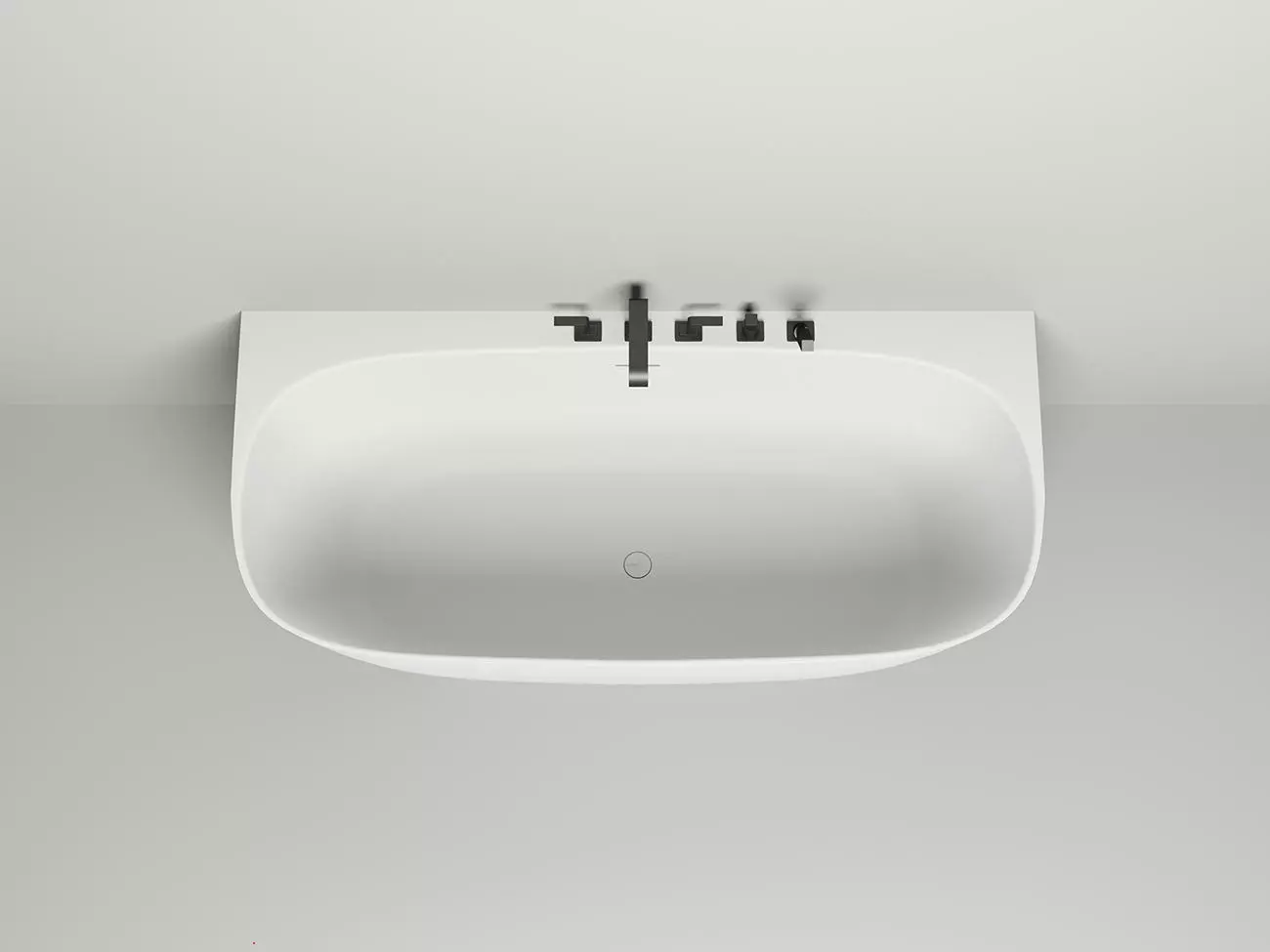 Ванна из литьевого мрамора Salini Sofia Wall S-Sense 170x80 102512G белая глянцевая, пристенная