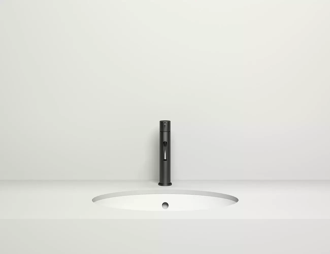 Раковина встраиваемая снизу Salini Marea 12 S-Sense 56 см 1101109G из литьевого мрамора, глянцевая белая