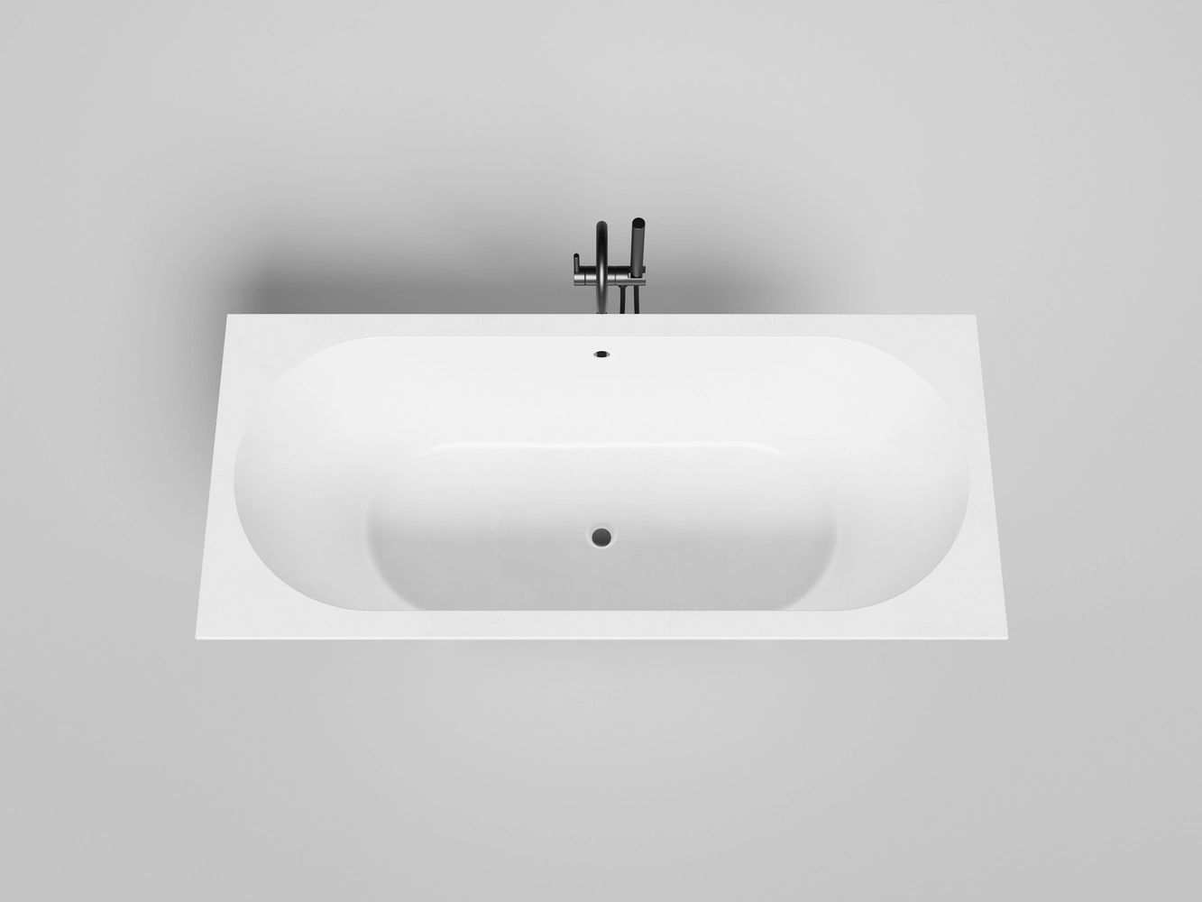 Ванна из литьевого мрамора Salini Ornella Axis 170x75 103413G S-Sense белая глянцевая