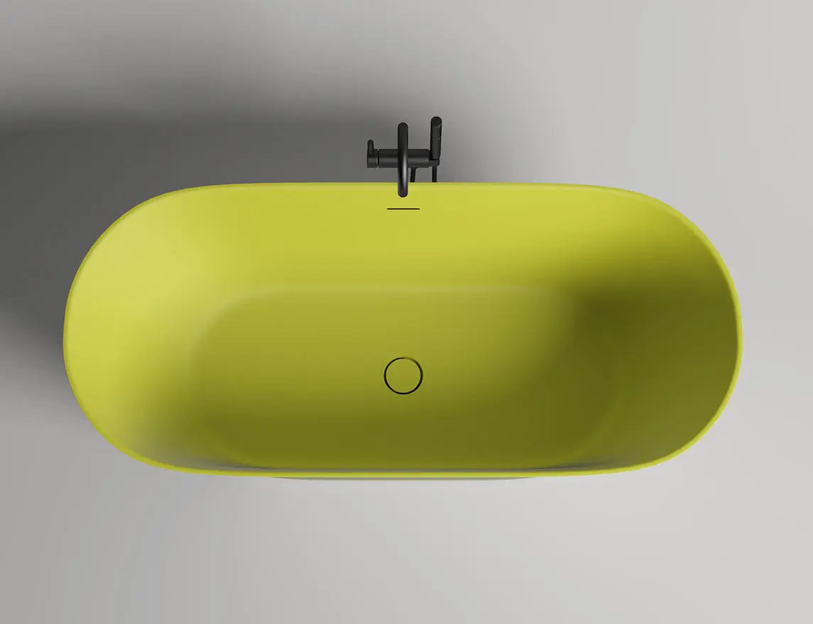 Ванна из искусственного камня Salini Mona S-stone 180x80 102921M белая матовая, отдельностоящая