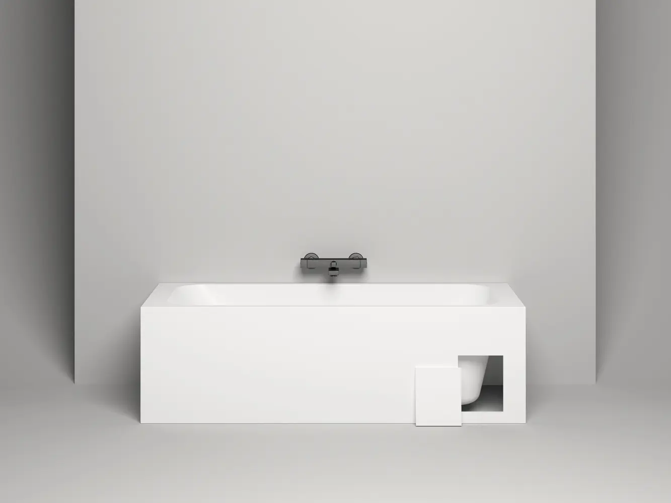 Ванна из искусственного камня Salini Orlanda Kit S-stone 170х80 102126M белая матовая, встраиваемая