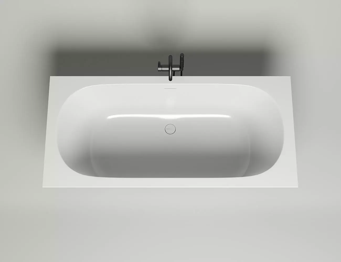 Ванна из искусственного камня Salini Ornella Axis Kit S-Stone 190х90 103522M белая матовая, встраиваемая