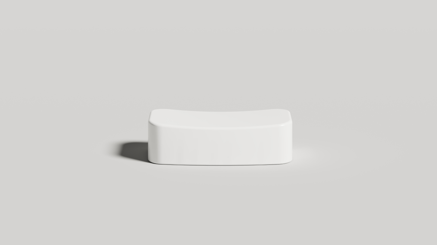 Ступень для ванной комнаты S-Sense ORIENTE OFURO STEP Глянцевая 1905101G