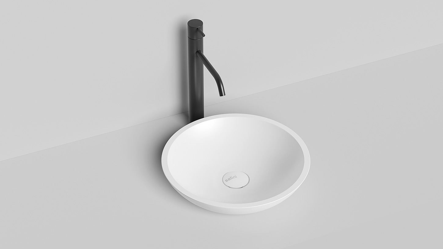 Накладная раковина S-Sense CALLISTA 05 Глянцевая 1101105G