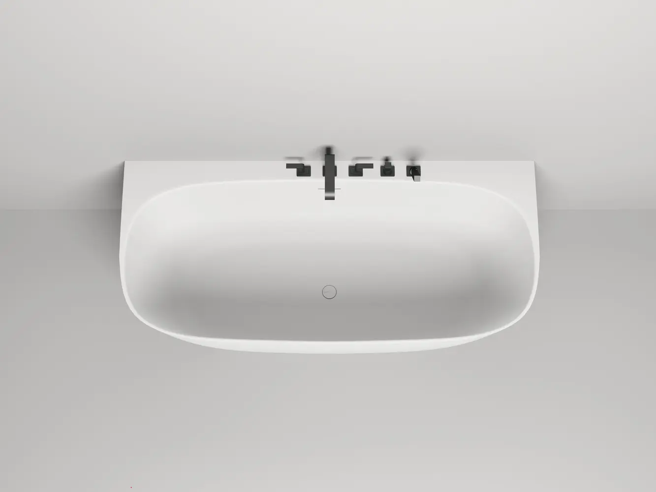 Ванна из литьевого мрамора Salini Sofia Wall S-Sense 180x85 102513G белая глянцевая, пристенная