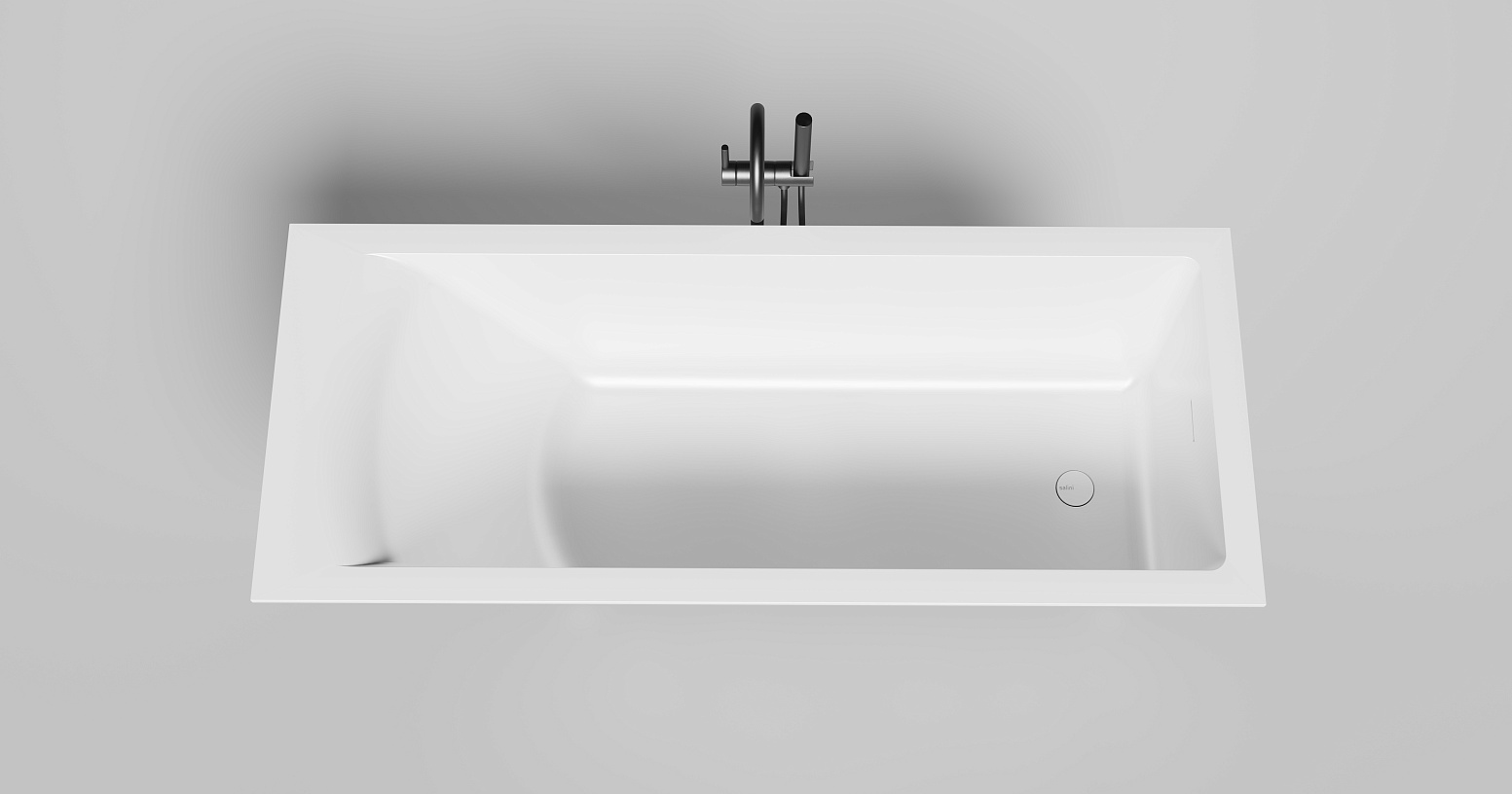 Встраиваемая ванна S-Sense CASCATA KIT 170x70 Глянцевая 104813G