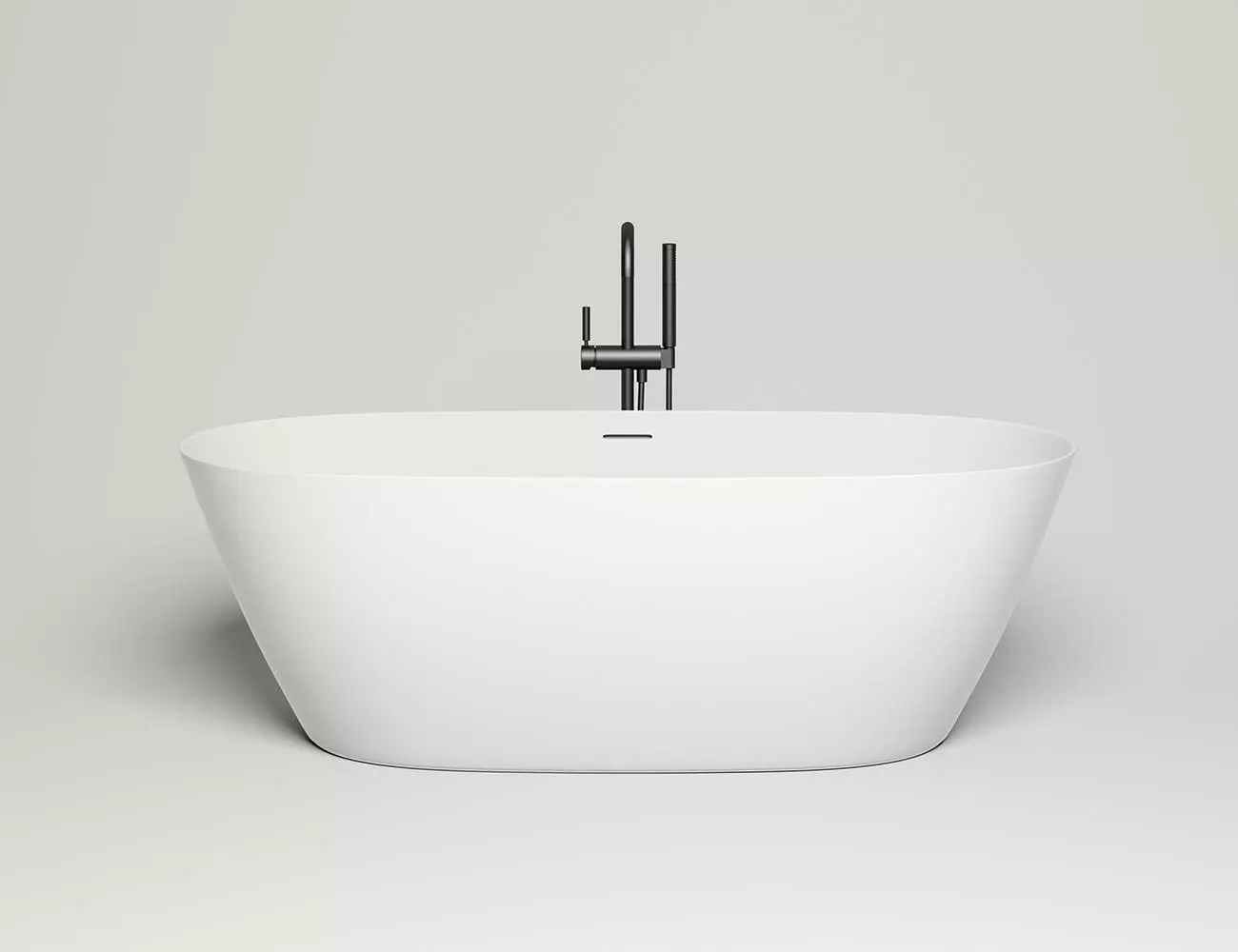 Ванна из искусственного камня Salini Sofia S-stone 165х75 102521M белая матовая, отдельностоящая