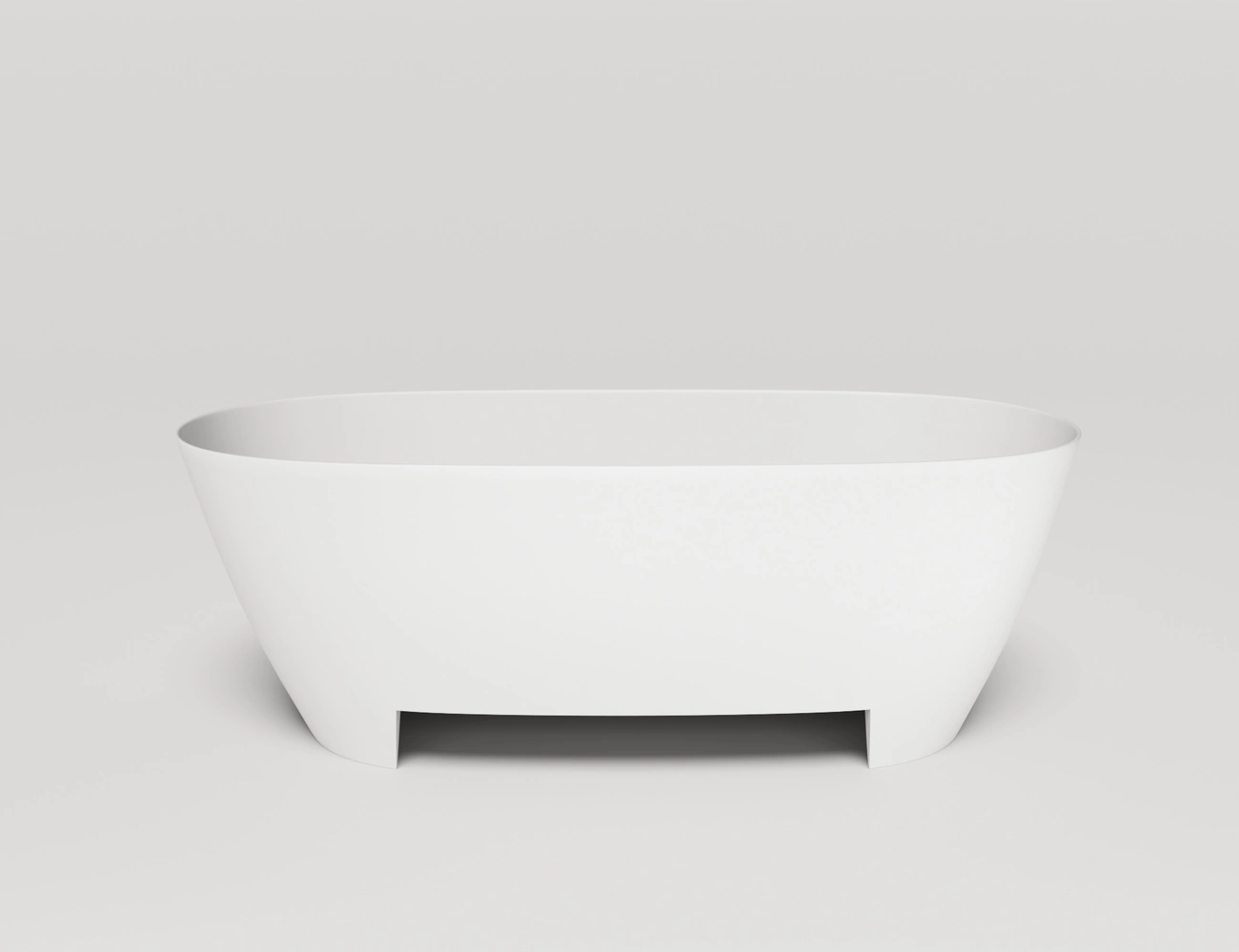 Ванна из литьевого мрамора Salini Sofia Light 165х75 103611G S-Sense без перелива, белая глянцевая