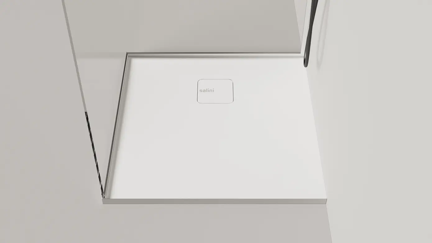 Душевой поддон Salini Oasi S-Stone 80х80 120323M белый матовый