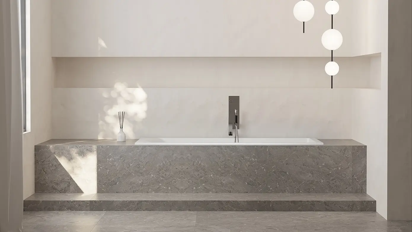 Ванна из искусственного камня Salini Cascata 104113M 170x75 S-Sense белая