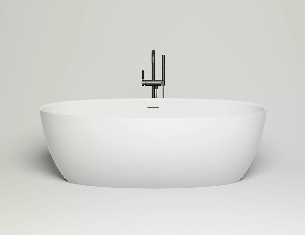 Ванна из литьевого мрамора Salini Alda S-sense 160x80 101913G белая глянцевая, отдельностоящая