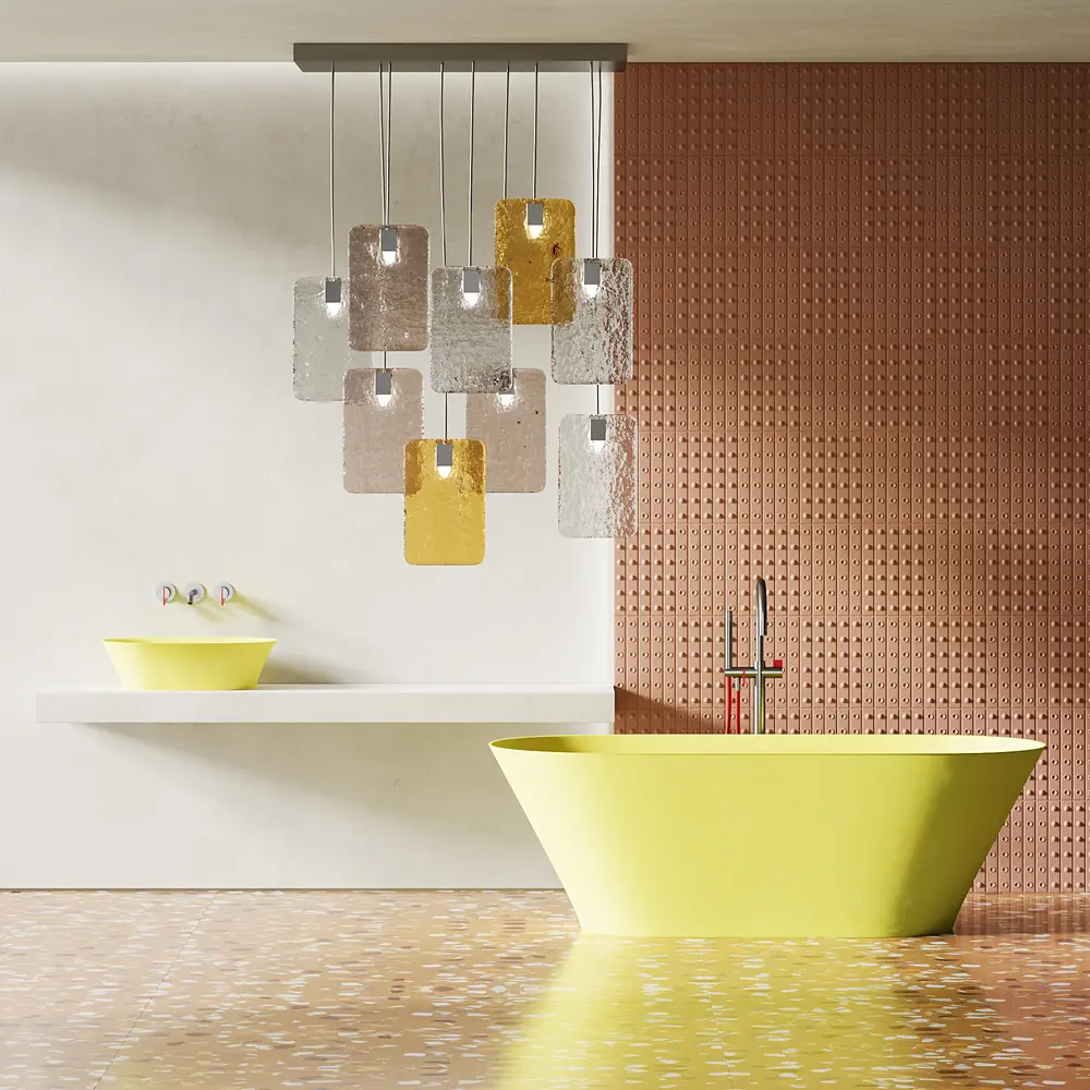 Ванна из литьевого мрамора Salini Mona S-Sense 170x72 102912G белая глянцевая, отдельностоящая