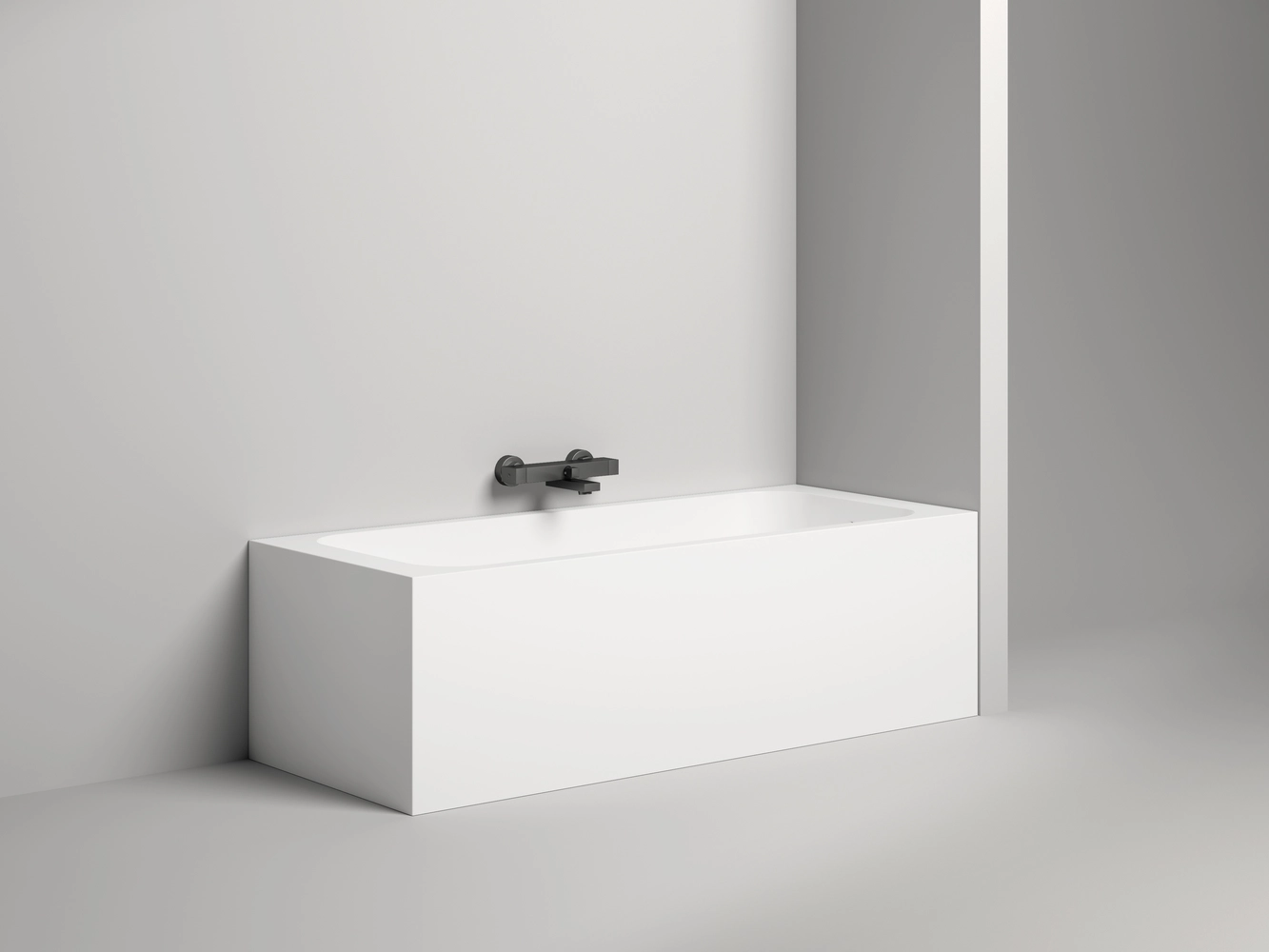 Ванна из литьевого мрамора Salini Orlanda S-sense 170х80 102016G белая глянцевая, встраиваемая