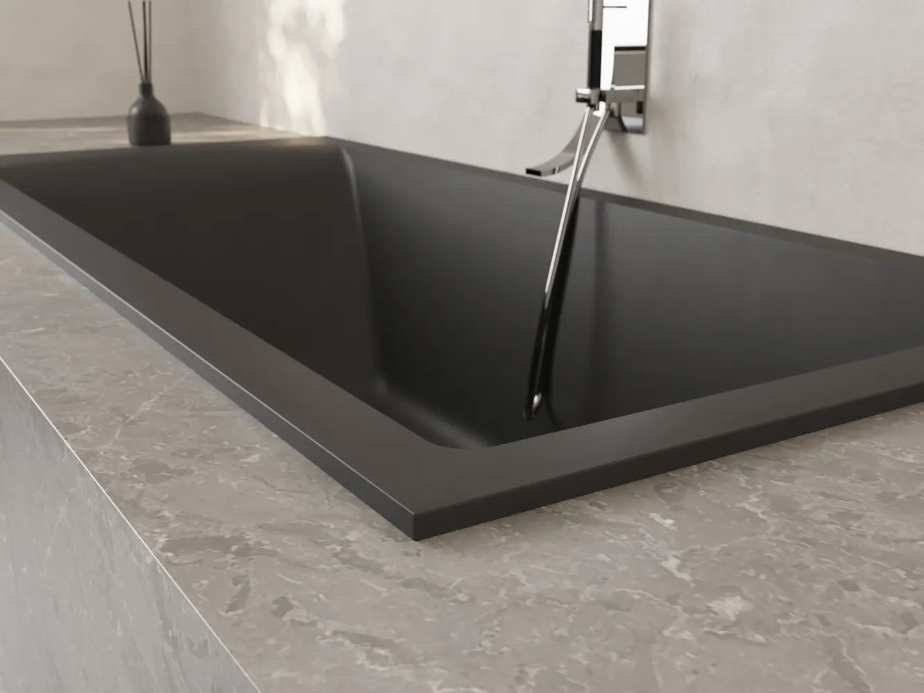 Ванна из искусственного камня Salini Cascata 104113M 170x75 S-Sense белая