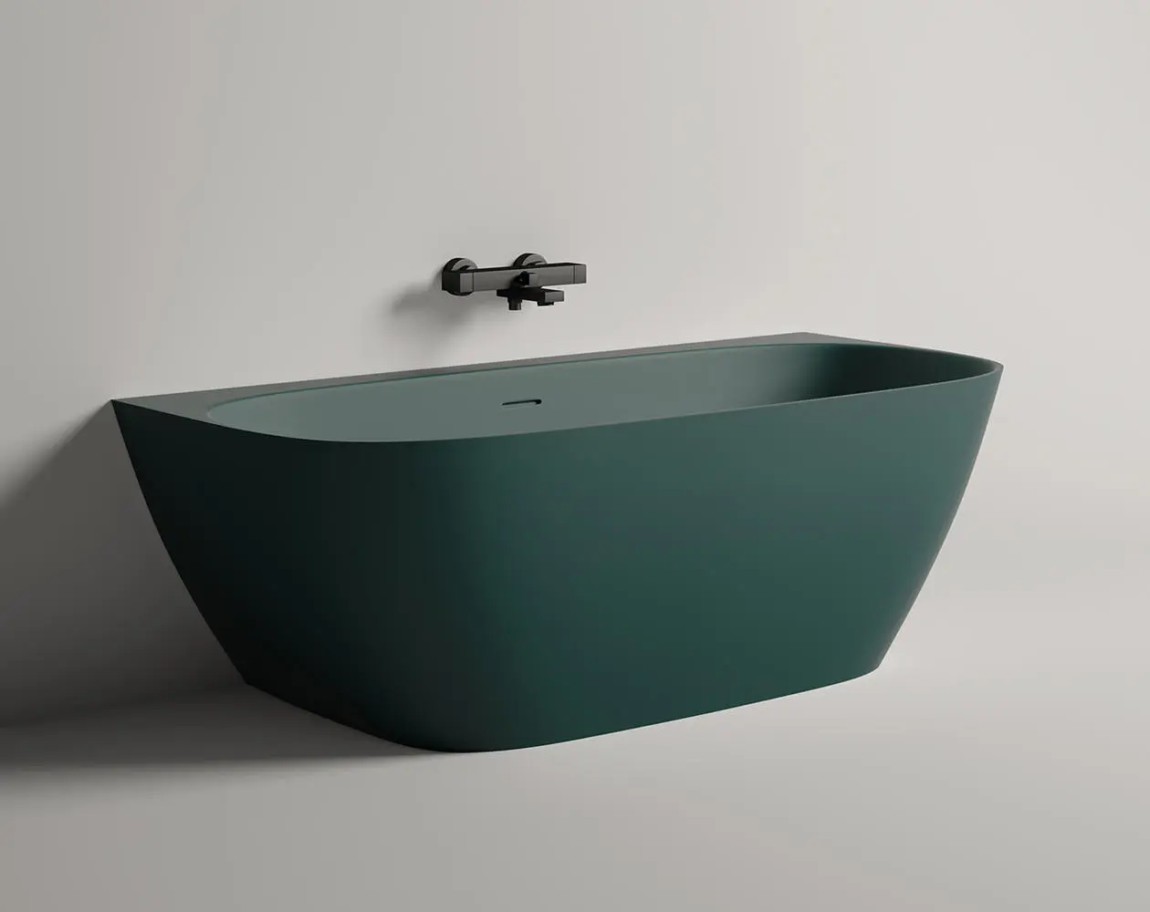 Ванна из искусственного камня Salini Sofia Wall S-Stone 170x80 102522M белая матовая, пристенная