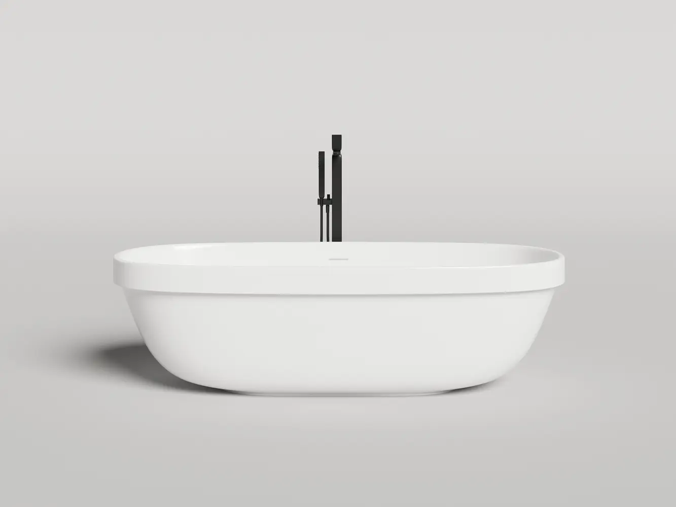 Ванна из искусственного камня Salini Greca In 180x80 104821M S-Stone белая матовая