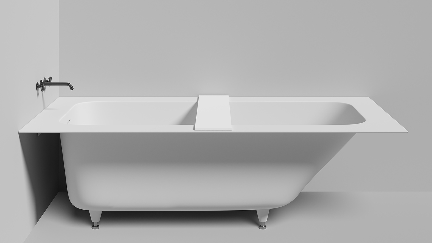 Полка для ванны S-Stone GABBIANO IN PLUS Матовая 1906210MN