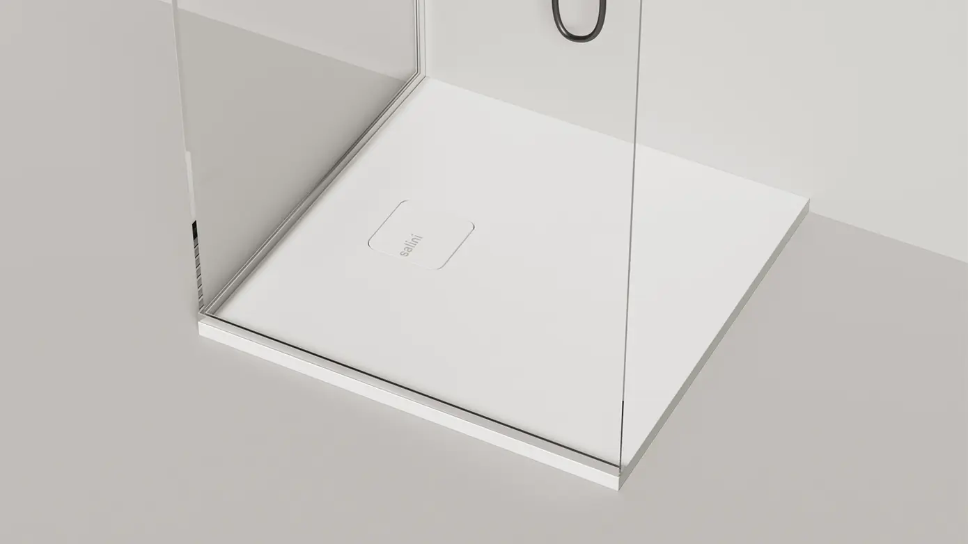 Душевой поддон Salini Oasi S-Stone 80х80 120323M белый матовый