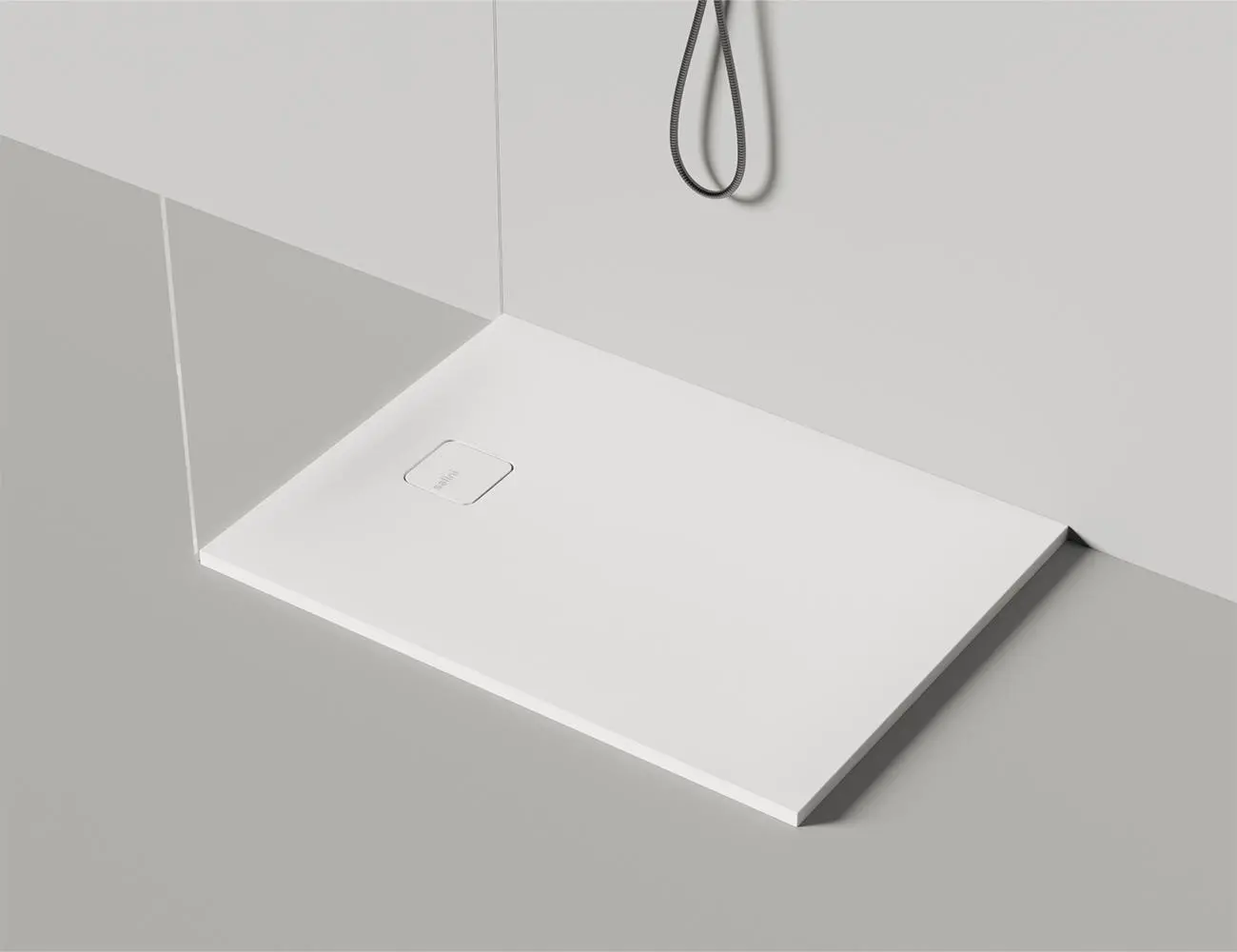 Душевой поддон Salini Oasi S-Stone 120x90 120322M из искусственного камня, белый матовый