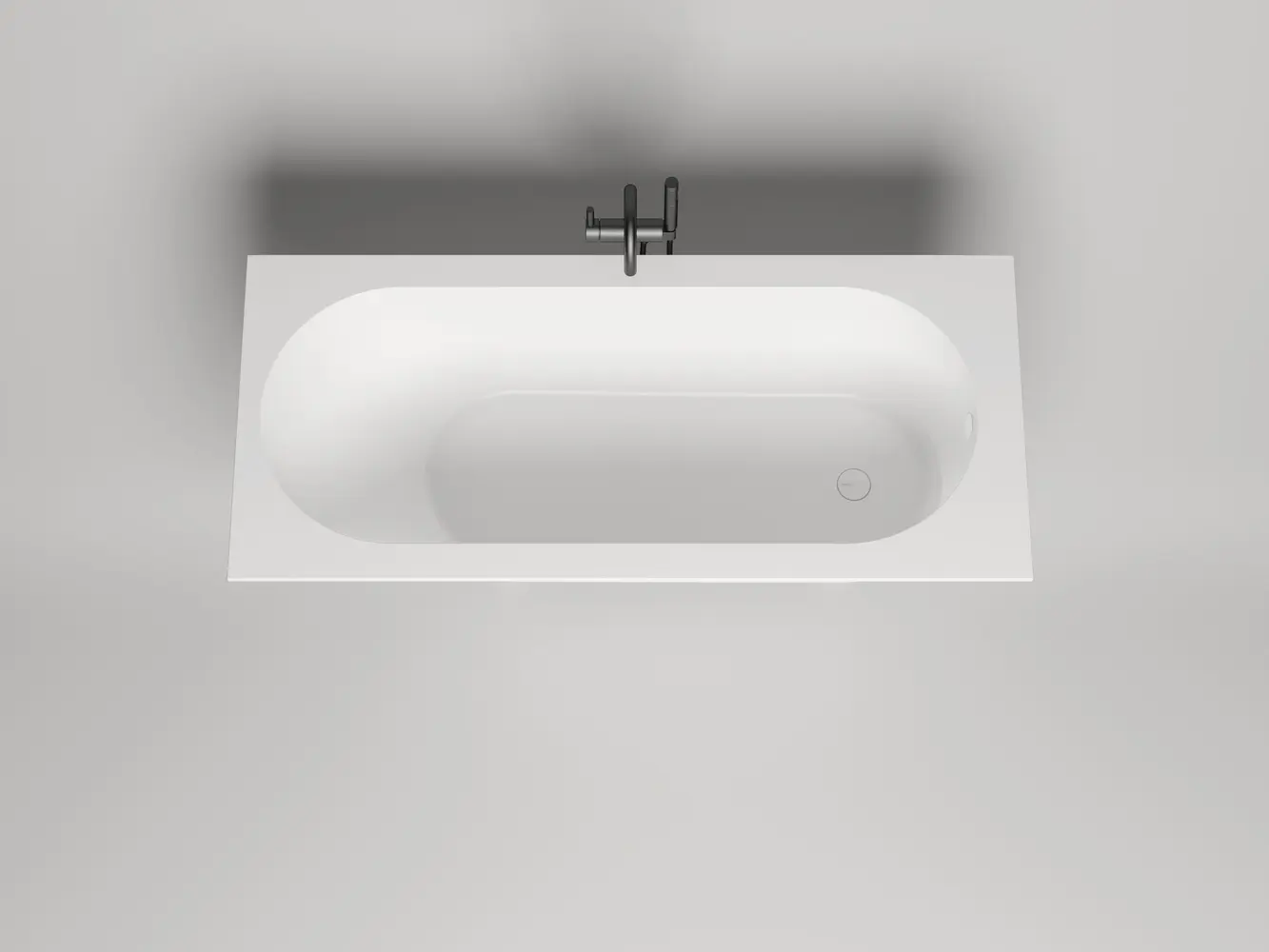 Ванна из литьевого мрамора Salini Ornella S-sense 170х80 102314G белая глянцевая, встраиваемая