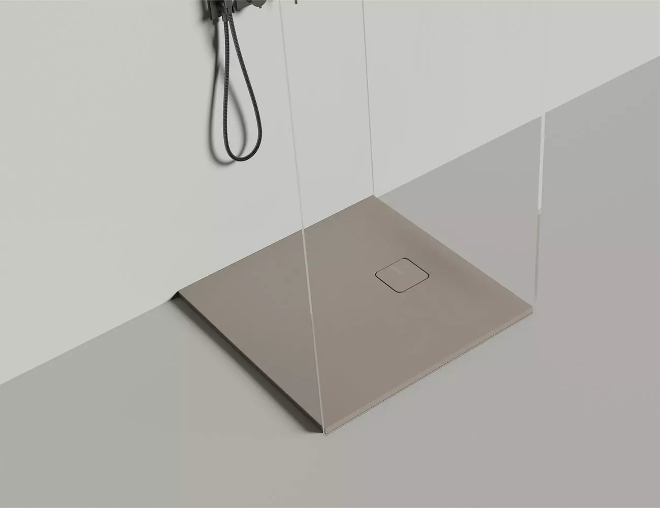 Душевой поддон Salini Oasi S-Stone 90x90 120321M из искусственного камня, белый матовый