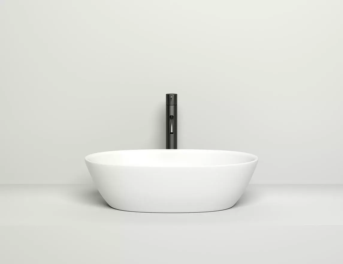 Раковина накладная Salini Sofia S-Stone 56 см 1101206SM из искусственного камня, матовая белая